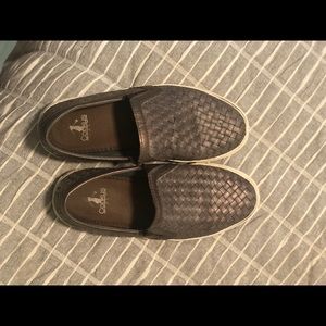Corkys slip on grey shoes!